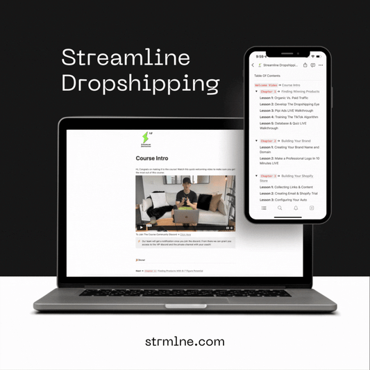 Streamline Dropshipping 1.0 - Streamline Ecom